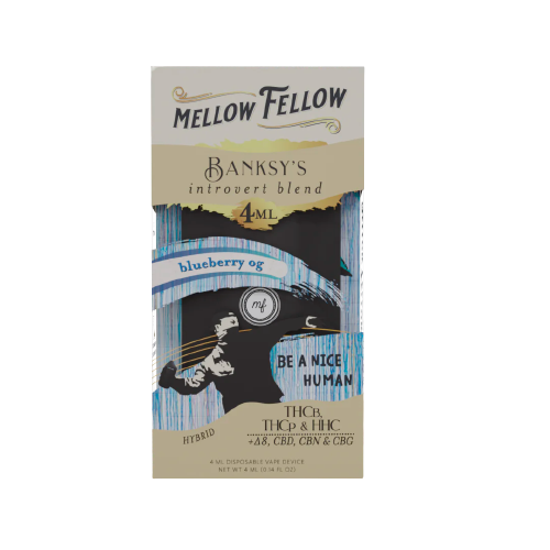 4ml Artist Blends Disposable - Banksy’s Introvert Blend - THCb, THCp, HHC, D8, CBN, CBG