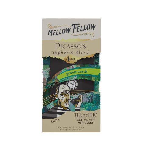 4ml Artist Blends Disposable - Picasso's Euphoria Blend - THCP, HHC, D8, H4, CBD, CBG