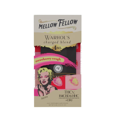 4ml Artist Blends Disposable - Warhol’s Charged Blend - THCv, H4, CBG, HHC