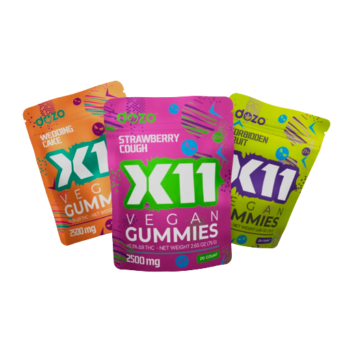 Dozo - 20ct - 2500mg X11 Vegan Gummies Bags