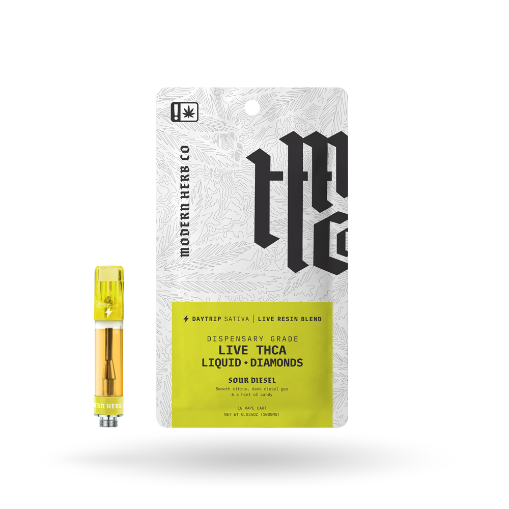 Modern Herb Co - 1g Live Resin THCA Liquid Diamonds Cartridge (12ct Box)