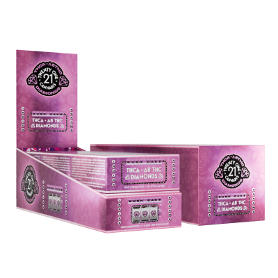 Twenty One Cannabis - 2g THCA Diamonds (6ct Box)