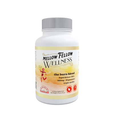 Mellow Fellow Wellness - 300mg Burn Blend (THCV) - Tropic Medley - 6ct Case