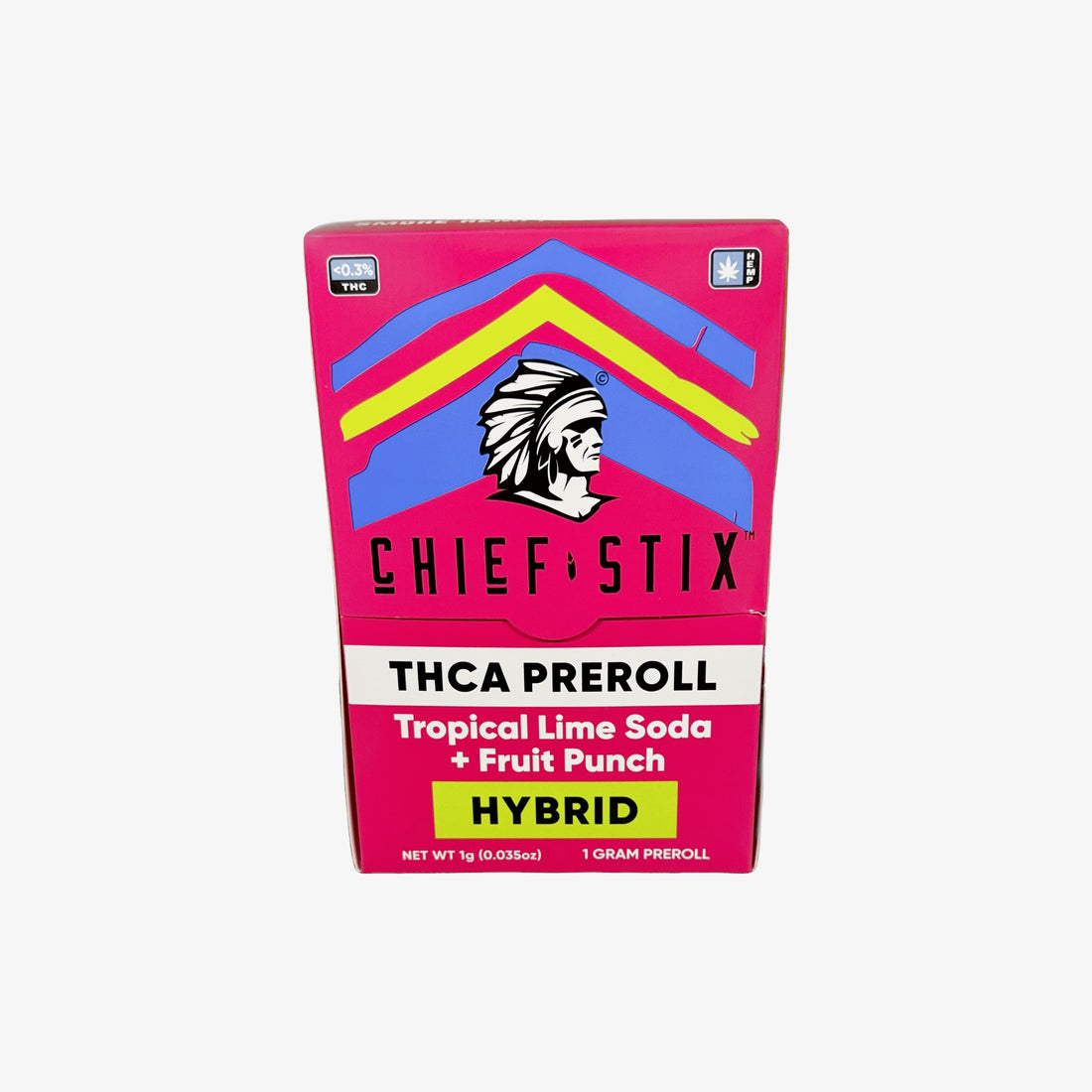 Chief Stix - 1g THCA Prerolls (50ct Box)