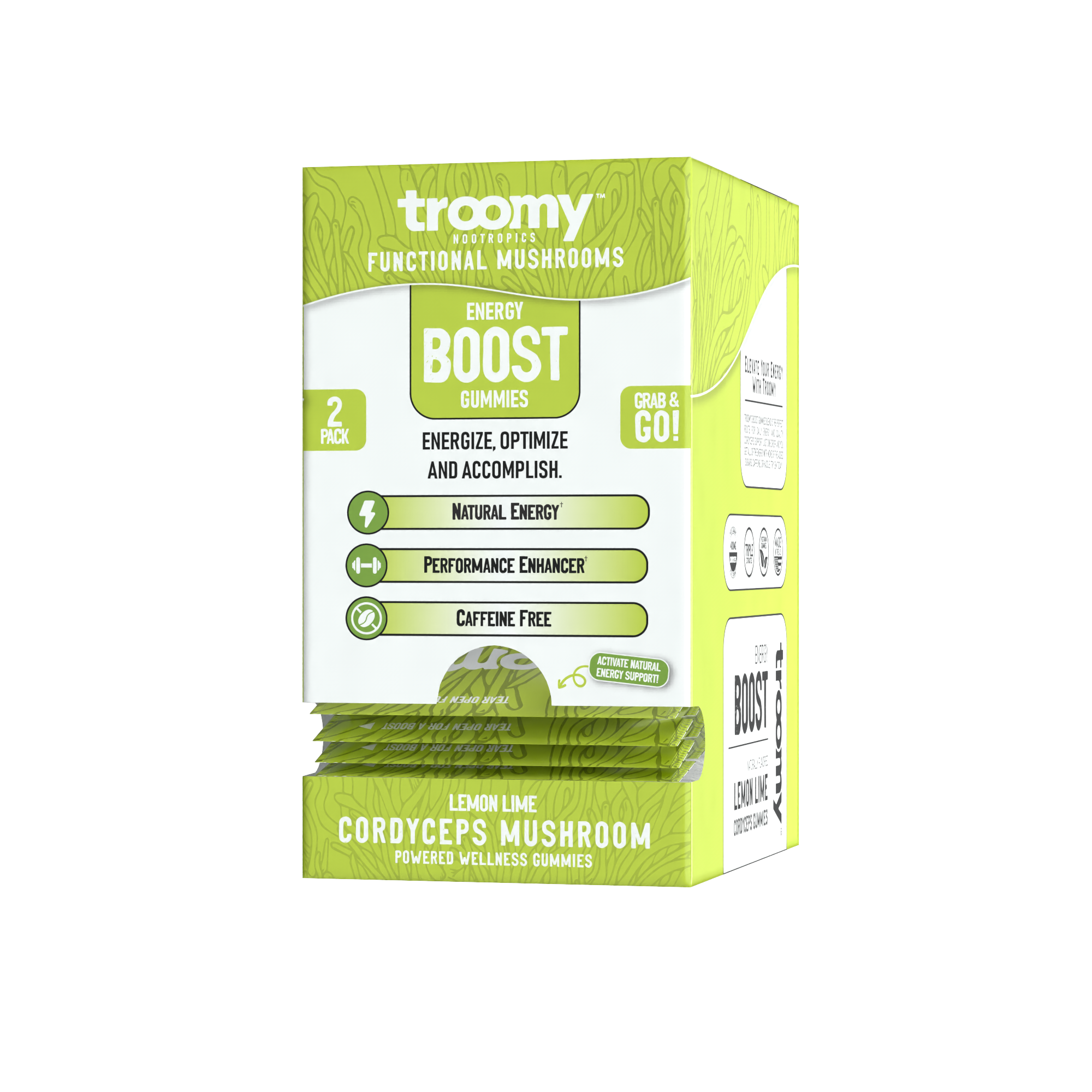 Troomy - 2ct. Nootropic Gummies Gravity Feeder (15ct)