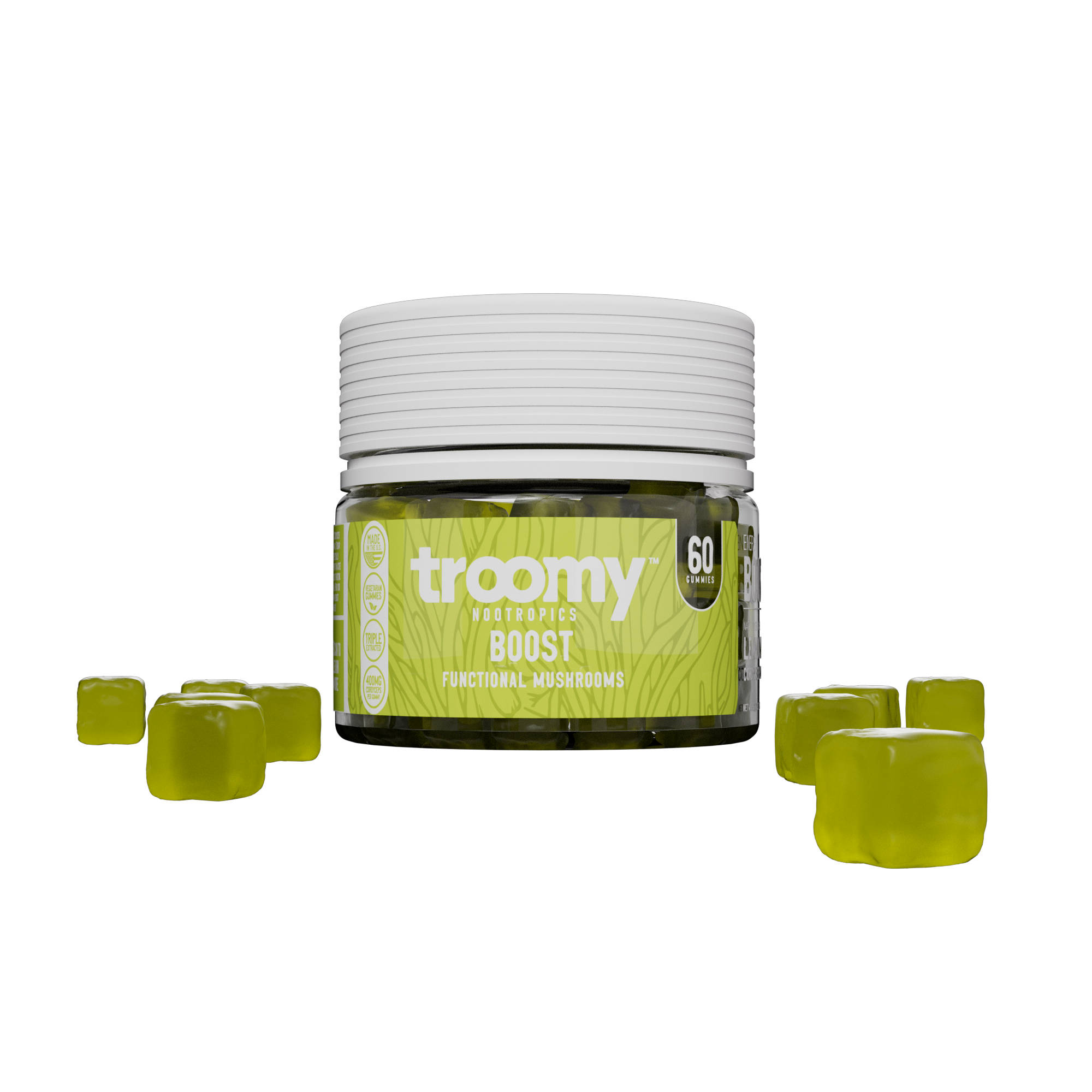 Troomy - 60ct. Nootropic Gummies Jar