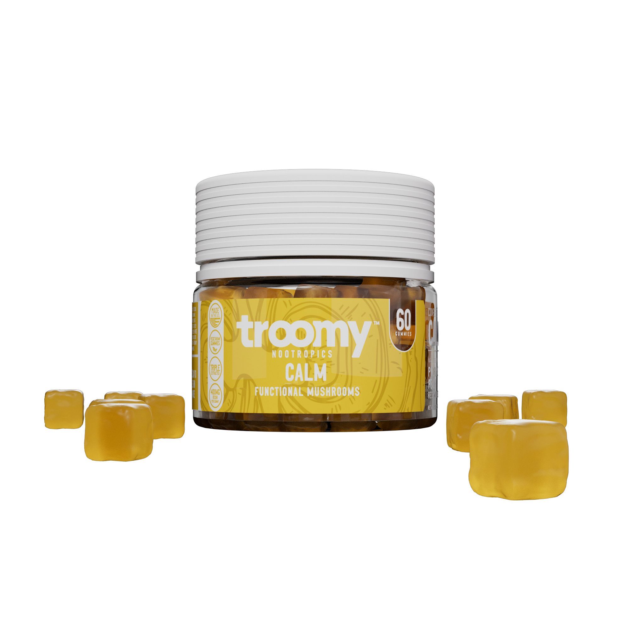 Troomy - 60ct. Nootropic Gummies Jar