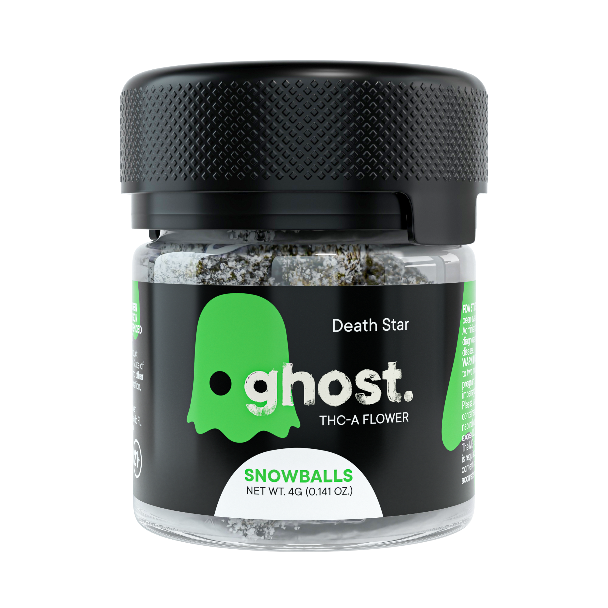 Ghost - 4g Snowballs THCA Flower Jar