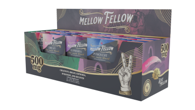 The Live Resin Boombox  - 30 Assorted Cannabinoid Blend Gummy Bags - Mellow Fellow