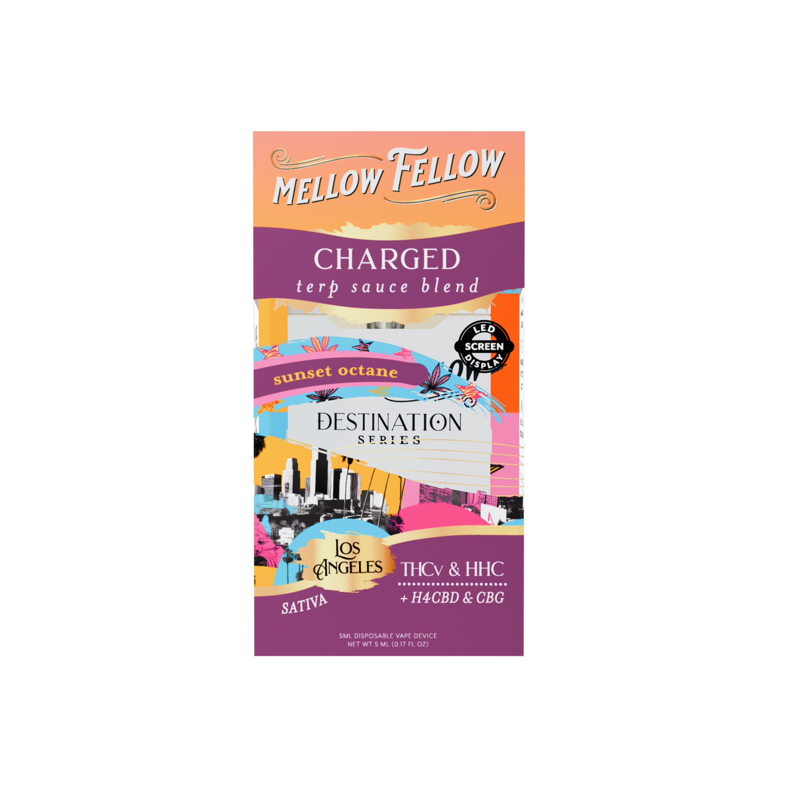 Mellow Fellow - 5g Destination Blend Series Disposables (6ct Box)