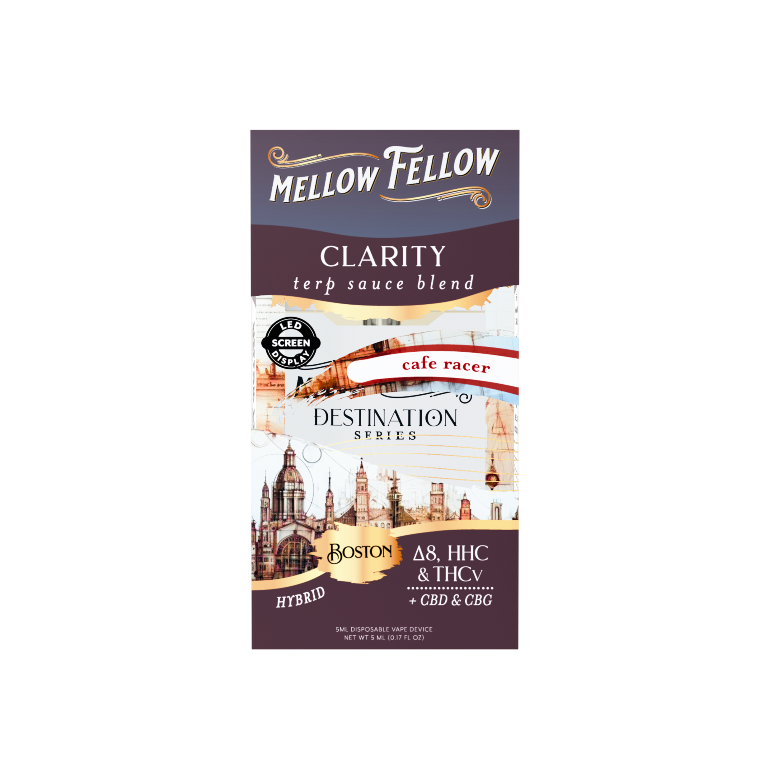 Mellow Fellow - 5g Destination Blend Series Disposables (6ct Box)