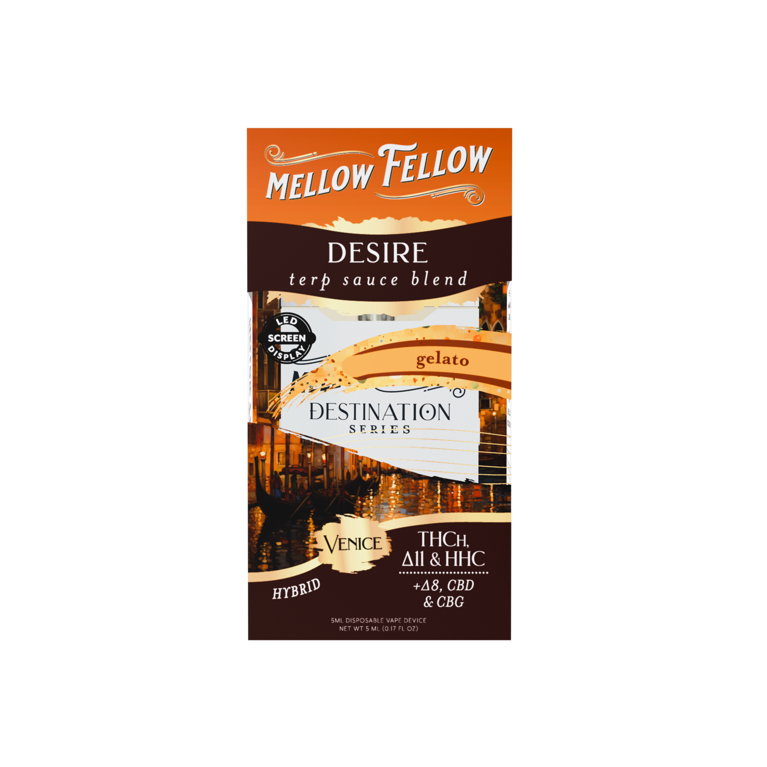 Mellow Fellow - 5g Destination Blend Series Disposables (6ct Box)