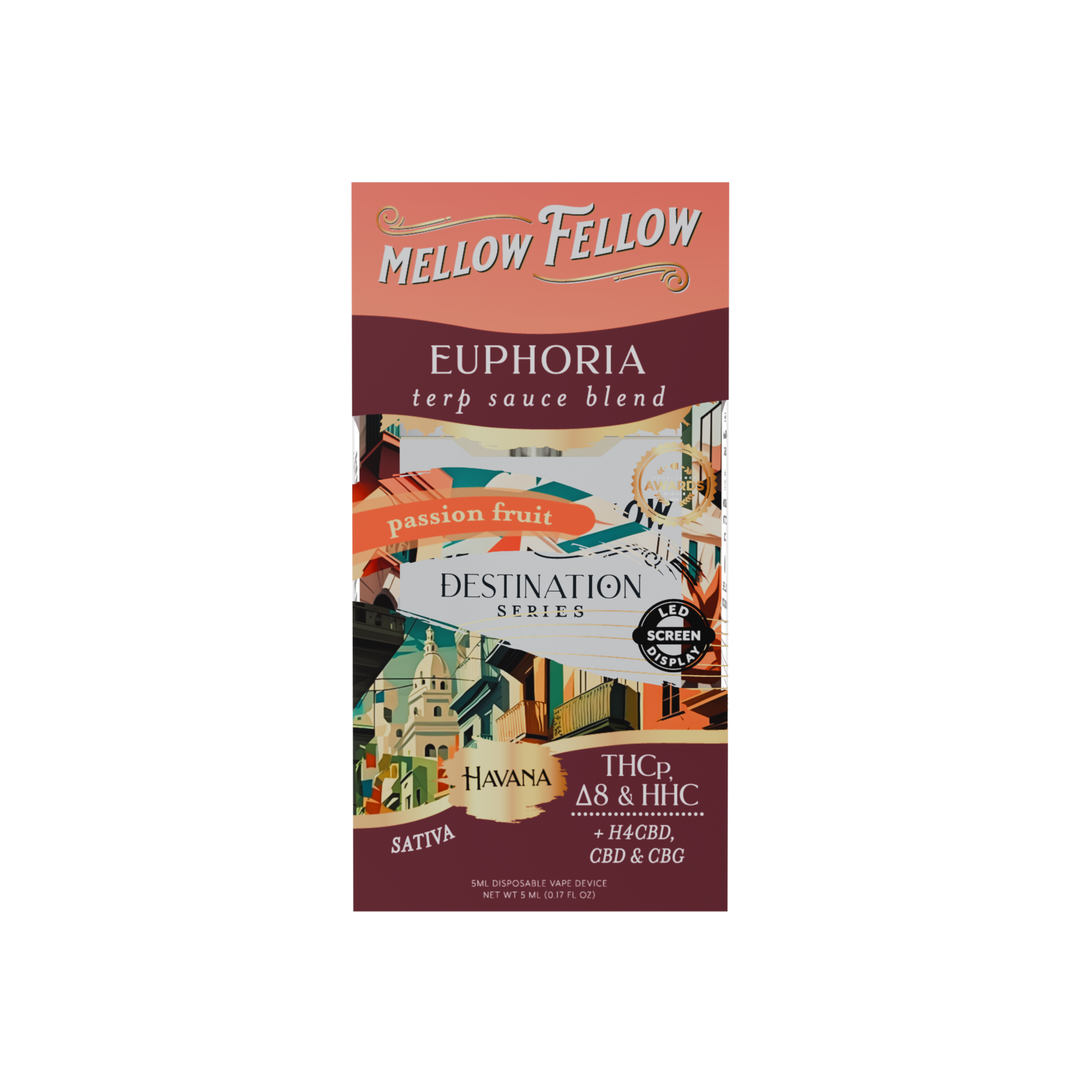 Mellow Fellow - 5g Destination Blend Disposables (6ct Box)