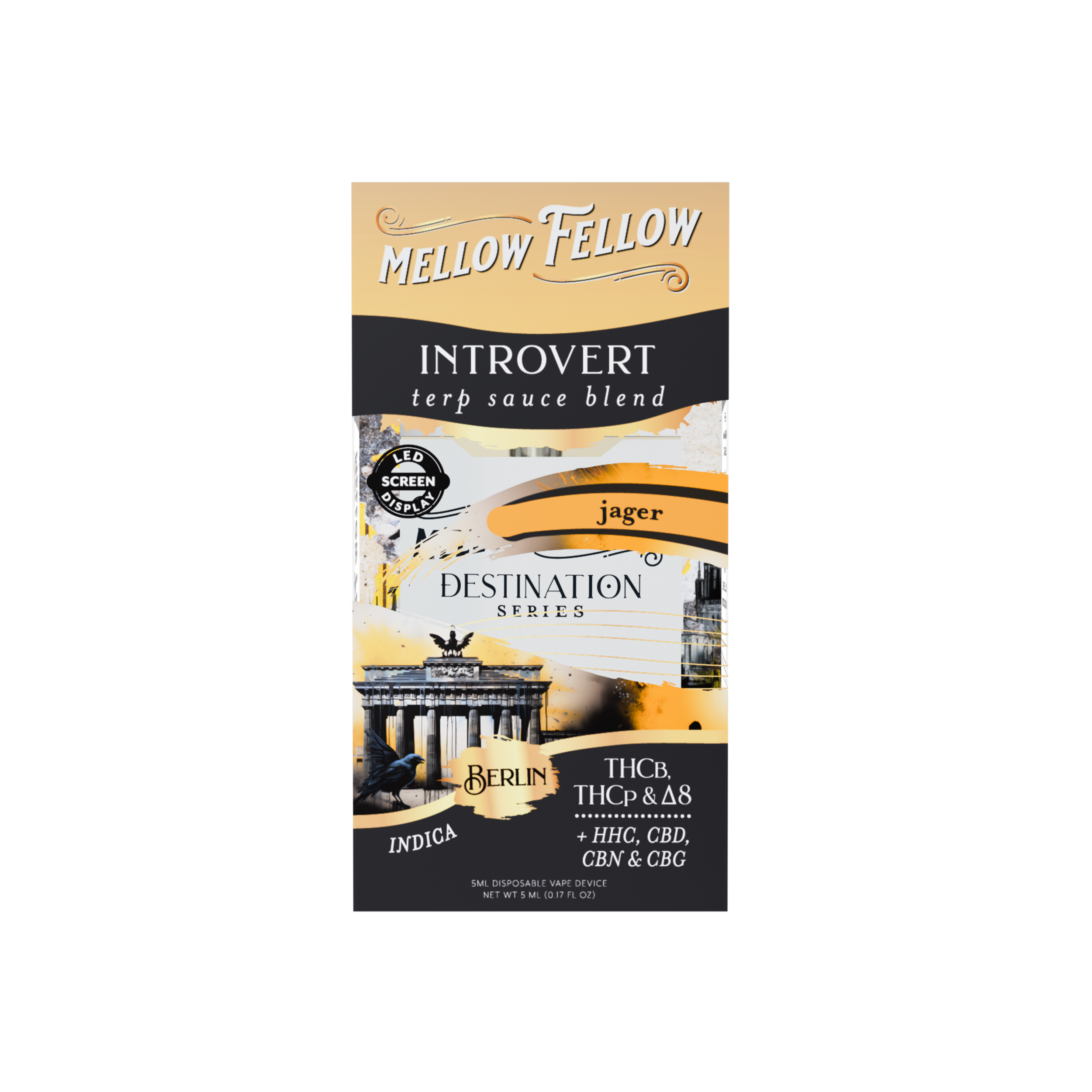 Mellow Fellow - 5g Destination Blend Series Disposables (6ct Box)