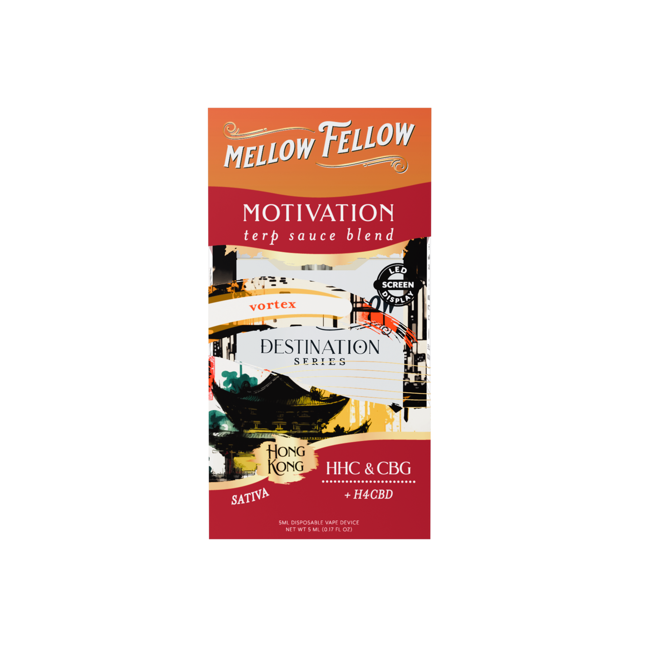 Mellow Fellow - 5g Destination Blend Series Disposables (6ct Box)