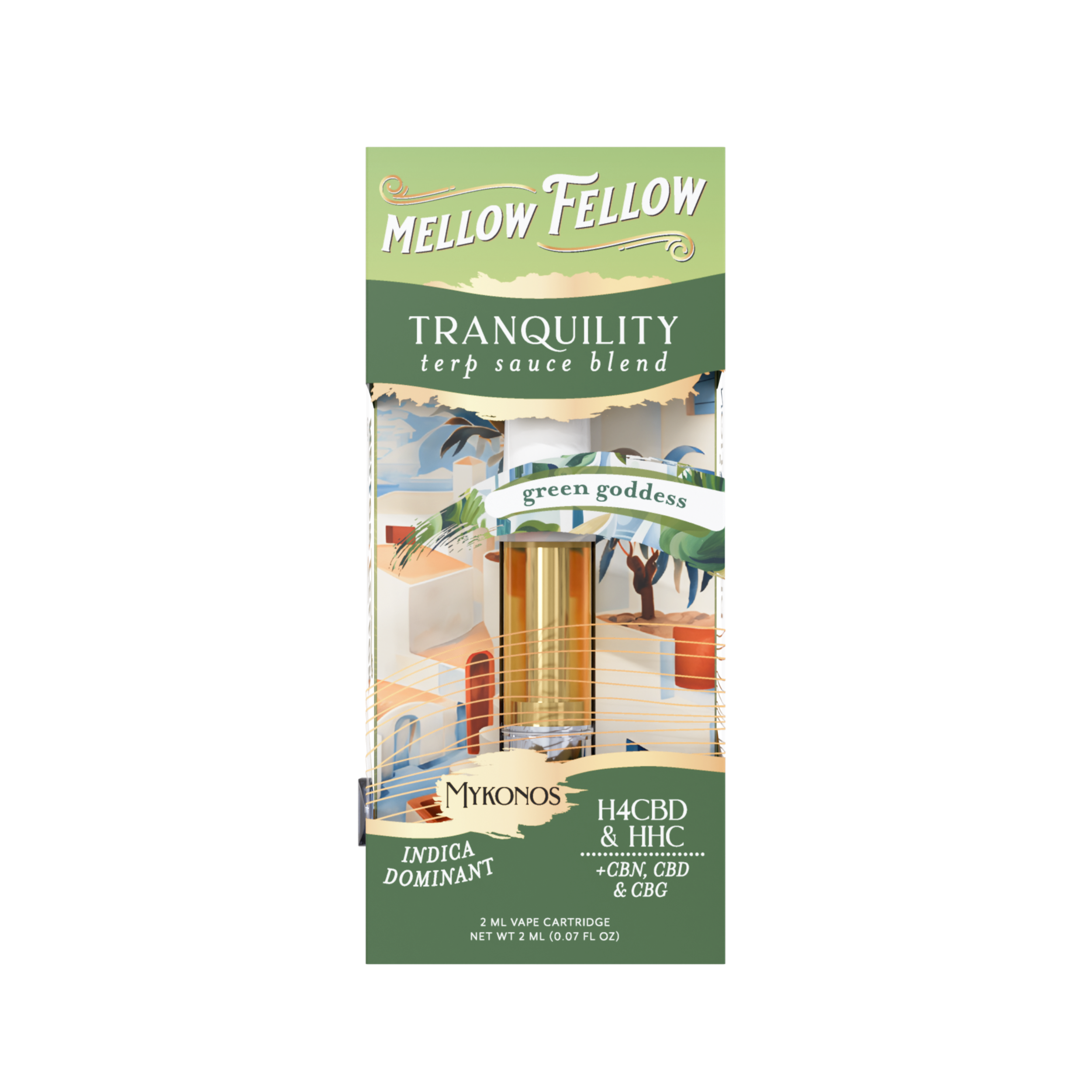 Mellow Fellow - 2g Terp Sauce Destination Blend Series Cartridges (6ct Box)