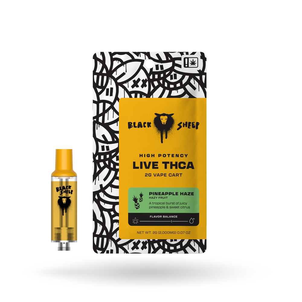 Black Sheep - 2g Live THCA Blend Cartridge (12ct Box)