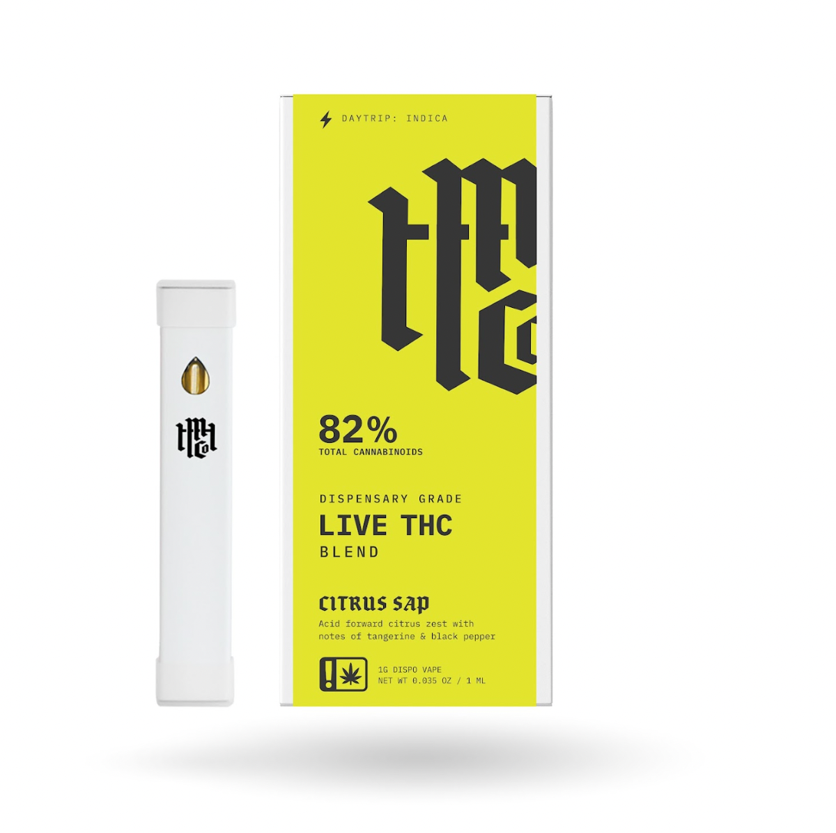 Modern Herb Co - 1g Live Resin D8 Disposable (12ct Box)