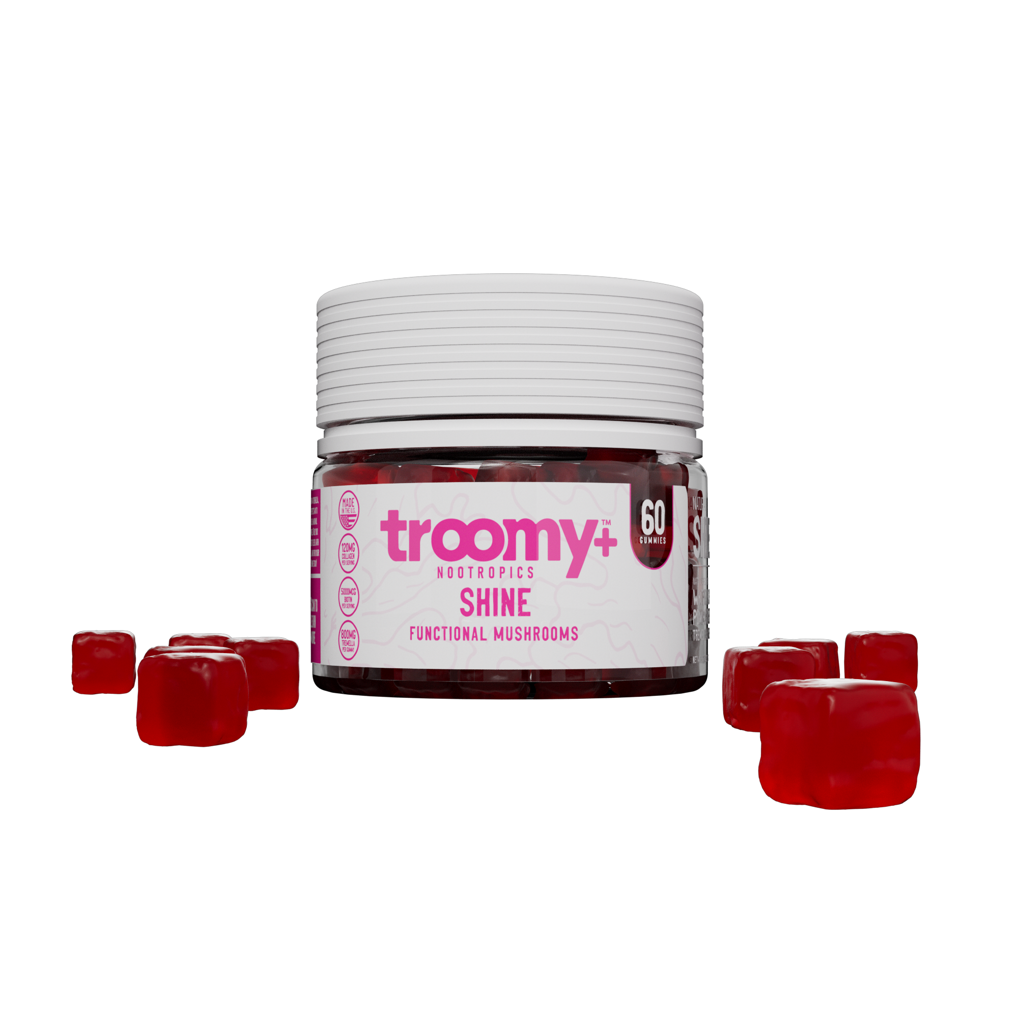 Troomy - 60ct. Nootropic Gummies Jar