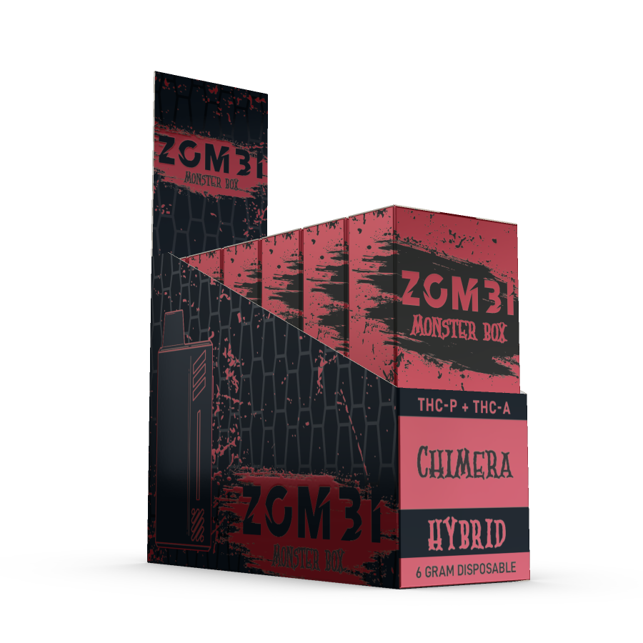 Zombi - 6g Monster Box THCA + THCP Disposables (6pk)