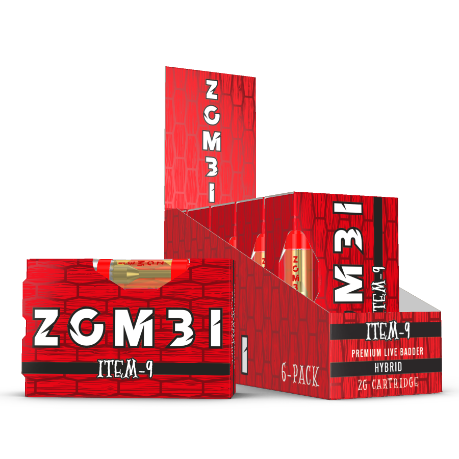 Zombi - 2g Live Badder Cartridges (6pk)