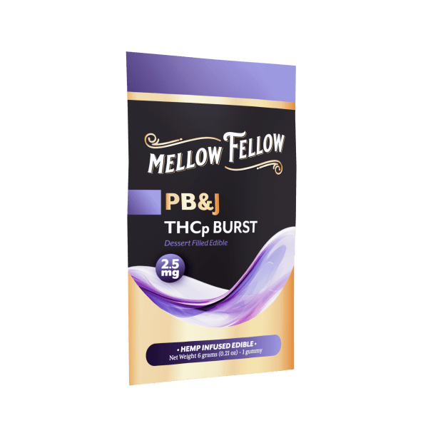 Mellow Fellow - 2.5mg Single Serving THCP Bursts (30ct Feeder)