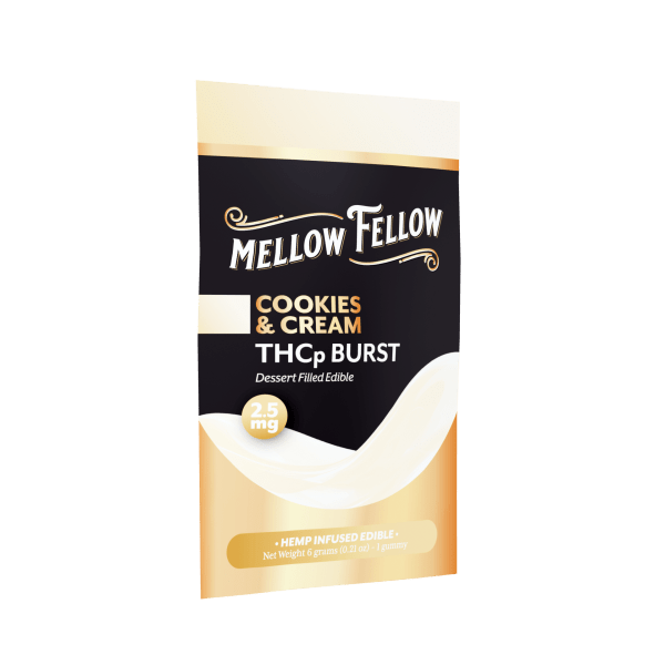 Mellow Fellow - 2.5mg Single Serving THCP Bursts (30ct Feeder)