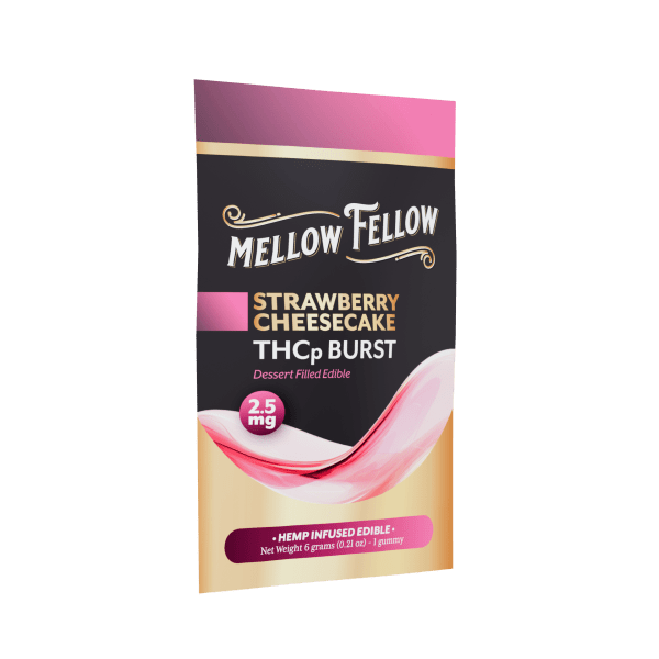 Mellow Fellow - 2.5mg Single Serving THCP Bursts (30ct Feeder)