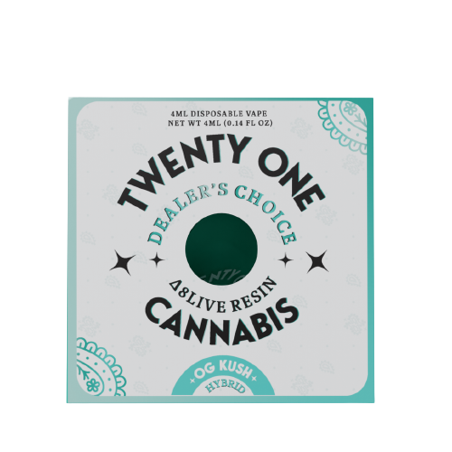 Twenty One Cannabis - 4ml Disposables
