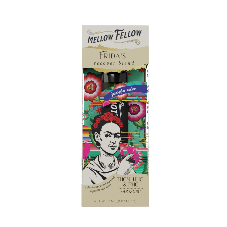 2ml Artist Blends Disposable - Frida's Recover Blend (Jungle Cake) - THCm, HHC, PHC, D8, CBG