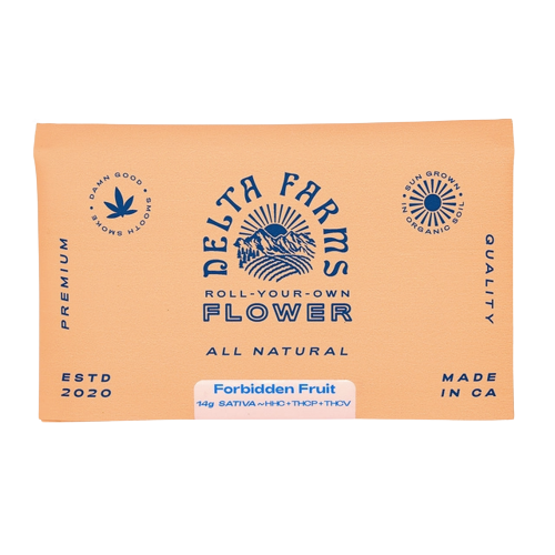 Delta Farms - 14g HHC + THCP Roll-Your-Own Flower Pouch