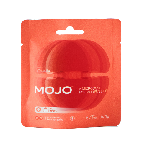 MOJO - MACROdose Mushroom Soft Chew Gummies (2.5x Strength of Micro)
