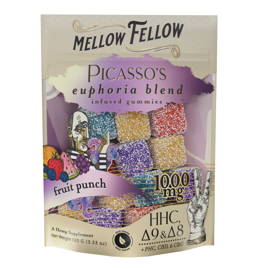 Artist Blends Infused Edibles - Picasso's Euphoria Blend - HHC, CBD, D