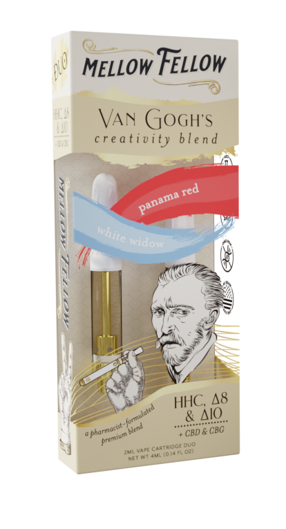 2ml Artist Blends Cartridge - Van Gogh's Creativity Blend - HHC, D8, CBD, CBG, D10