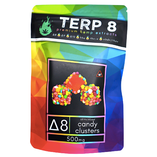Terp 8 - Delta-8 Infused Candy Clusters [10-Pack // 500mg]