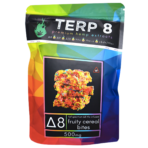 Terp 8 - 500mg Delta-8 Fruity Cereal Bites (5ct)